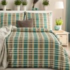 Eurofirany, komplet pościeli satynowej, Spring, 220-200 cm, jasnobrązowy