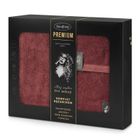 Eurofirany, komplet ręczników venus, 46-36-7 cm, ceglasty