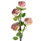 Eurofirany, kwiat flore, 10-70 cm, ciemnoróżowy