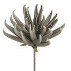 Eurofirany, kwiat flore, 22 cm, srebrny