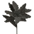 Eurofirany, kwiat Flore, 64 cm, czarny