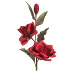 Eurofirany, kwiat flore, 68 cm, czerwony