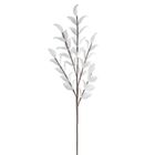 Eurofirany, kwiat flore, 95 cm, biały