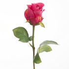 Eurofirany, kwiat Natu, 55 cm, amarantowy