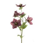 Eurofirany, kwiat Natu, 57 cm, fioletowy