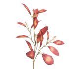 Eurofirany, kwiat Natu, 69 cm, bordowy