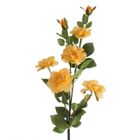 Eurofirany, kwiat Natu, 72 cm, jasnopomarańczowy