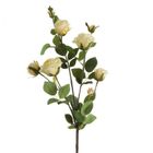 Eurofirany, kwiat Natu, 75 cm, jasnożółty