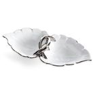 Eurofirany, misa dekoracyjna, Dona, 35-10-5 cm, biały