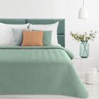 Eurofirany, narzuta len, 200-220 cm, zielony