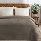 Eurofirany, narzuta, Tara, 170-210 cm, brązowy