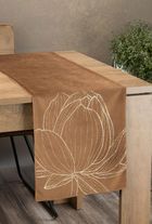 Eurofirany, obrus Blink, 35-180 cm, brązowy