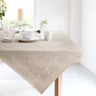 Eurofirany, obrus Colette, 85-85 cm, złoty