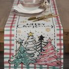 Eurofirany, obrus świąteczny, 33-183 cm, kremowy