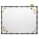 Eurofirany, obrus świąteczny, Angel, 30-40 cm, biały