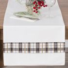 Eurofirany, obrus świąteczny, Angel, 40-140 cm, biały