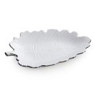 Eurofirany, patera dekoracyjna, Alma, 26-18-4 cm, biały