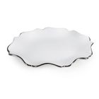 Eurofirany, patera dekoracyjna, Auren, 25-18-3 cm, biały