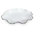 Eurofirany, patera dekoracyjna, Auren, 30-21-4 cm, biały