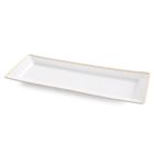 Eurofirany, patera dekoracyjna, Olivia, 39-15-3 cm, biały