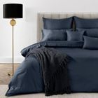 Eurofirany, pościel elegant, 140-200 cm, ciemnogranatowy