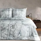 Eurofirany, pościel Skye, 160-200 cm, jasnoszary