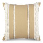 Eurofirany, poszewka boho, 45-45 cm, beżowy