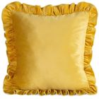 Eurofirany, poszewka Brenda, 45-45 cm, musztardowy