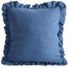 Eurofirany, poszewka muślin, 45-45 cm, granatowy