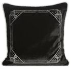 Eurofirany, poszewka Royal, 45-45 cm, czarny