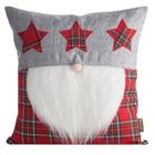 Eurofirany, poszewka świąteczna, 45-45 cm, czerwony