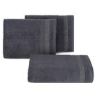 Eurofirany, ręcznik April, 30-50 cm, grafitowy