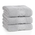 Eurofirany, ręcznik, Azari, 70-140 cm, srebrny