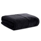 Eurofirany, ręcznik, Fero, 70-140 cm, czarny