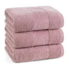 Eurofirany, ręcznik, Iris, 70-140 cm, pudrowy