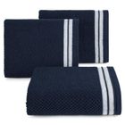 Eurofirany, ręcznik Madlen, 30-50 cm, granatowy