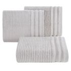 Eurofirany, ręcznik Sammy, 70-140 cm, srebrny