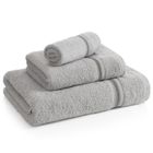 Eurofirany, ręcznik Tris, 30-50 cm, srebrny