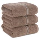 Eurofirany, ręcznik Tris, 50-90 cm, ciemnobeżowy