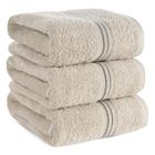 Eurofirany, ręcznik Tris, 70-140 cm, beżowy