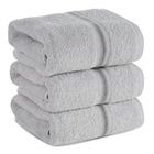 Eurofirany, ręcznik Tris, 70-140 cm, srebrny