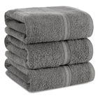 Eurofirany, ręcznik Tris, 70-140 cm, stalowy