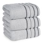 Eurofirany, ręcznik Vento, 30-50 cm, srebrny