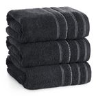 Eurofirany, ręcznik, Vento, 50-90 cm, czarny