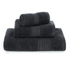 Eurofirany, ręcznik, Zoja 09, 70-140 cm, czarny