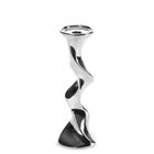 Eurofirany, świąteczna ceramika, 11-11-32 cm, srebrny