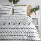 Eurofirany, świąteczny komplet pościeli, Tasha, 220-200 cm, biały