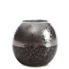 Eurofirany, świecznik dekoracyjny, Leo 8-8-8 cm, srebrny