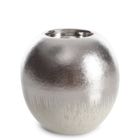 Eurofirany, świecznik dekoracyjny, Max, 11-11-10 cm, kremowy