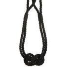 Eurofirany, sznur dekoracyjny Molly, 51 cm, czarny